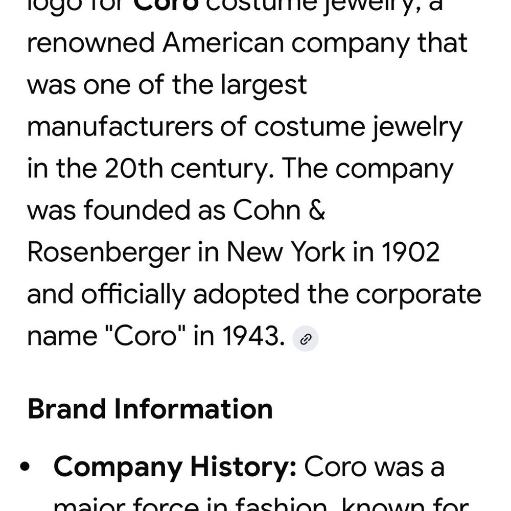 Coro Elegant Silver Crystal Fan Earrings and Matching Broach - Picture 9 of 9